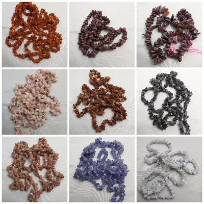 Gemstone Chip Beads 9 To Choose From • £8