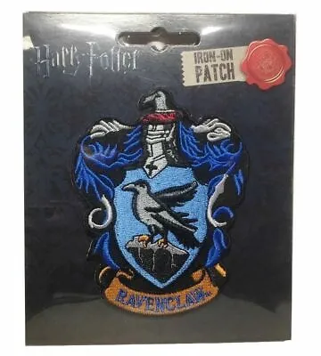 $5.99 • Buy Harry Potter Ravenclaw House Large Crest Logo 4  Tall Embroidered Iron On Patch