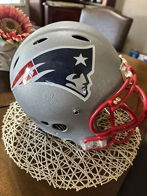 $99.99 • Buy New England Patriots Full Size Replica Helmet NFL Football Team Gray