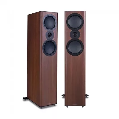 Mission QX-4 MkII Floorstanding Speakers (Pair) Walnut • £899.95