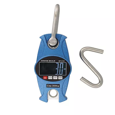 Rural365 Weight Crane Scale Digital Industrial Heavy Duty Hanging Scale - Blue • $33.99