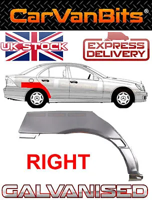 For Mercedes C-class W203 00-07 Saloon Rear Wheel Arch Repair Body Rust Panel Ri • $87.11