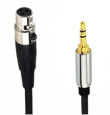 3.5mm 1/8  TRS Male Plug To 3Pin Mini-XLR Female Audio Cable 0.5m • £8.95