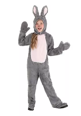 Kid's Grey Bunny Rabbit Animal Jumpsuit Costume SIZE XS (Used) • $44.99