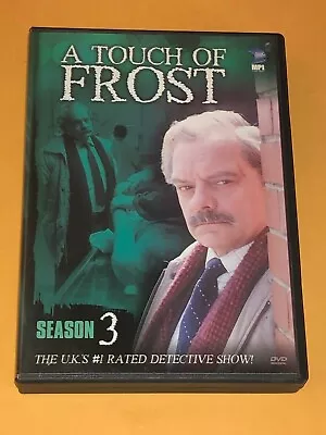 A Touch Of Frost Season 3 DVD Three Disc Box Set UK Detective TV Show Mystery • $7.99