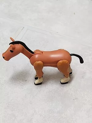 Vintage Fisher Price Little People Brown Horse Castle Farm 993 • $16