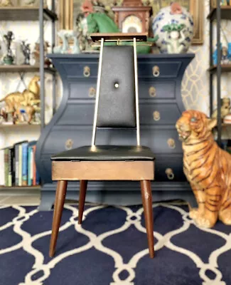 Chair Valet Butler Chair Furniture Vintage MCM Mid Century Modern Decor • $605