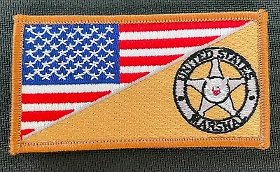 US Marshals Service - Desert Camo FLAG B Cap Front + V Genuine *Kokopelli Patch* • $42.07