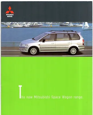 Mitsubishi Space Wagon 1998-99 UK Market Sales Brochure 2.4 GDi GL GLX GLS • $24.87