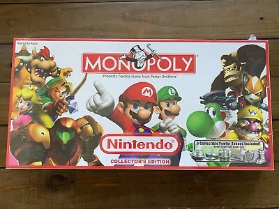 Nintendo Monopoly Collector's Edition 2006 Parker Brothers - New Factory Sealed • $30