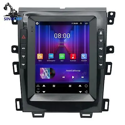 9.7  Android 12 GPS FM WiFi Car Vertical Stereo Radio Navi For 2010-15 Ford Edge • $229.98
