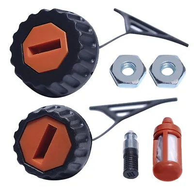 Gas Fuel Oil Cap Kit For Stihl 020 024 026 028 AV Super 036 046 048 050 Chainsaw • $8.23