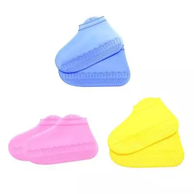 2 Pcs Shoe Covers Overshoes Unisex Galoshes Compatible With • £6.36