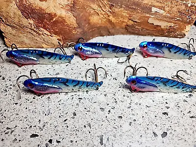 Vibrating Blade Baits 1/2oz Custom Paint Fishing Lures Sonar 5 Bait Lot • $24.75