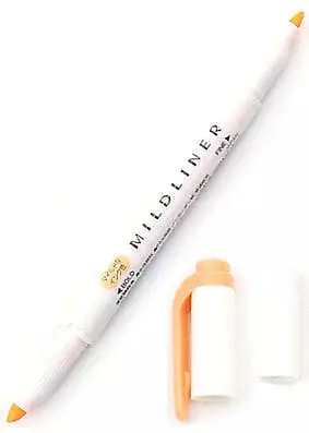 Zebra Mildliner Double Tip Mild Orange Highlighter • $2.50