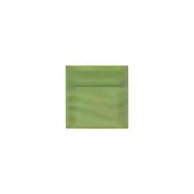 JAM Paper 5.5 X 5.5 Square Translucent Vellum Envelopes Leaf Green 1591908 • $30.99