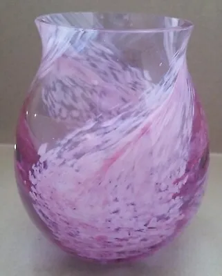 Vintage CAITHNESS Scotland Glass Bud Vase Collectible Glass Home Decor • £3.99