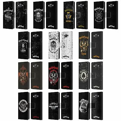 Official Motorhead Logo Leather Book Wallet Case Cover For Samsung Phones 2 • £17.95