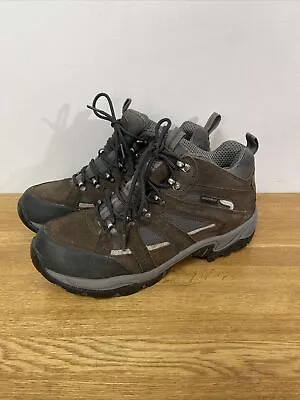 Karrimor Waterproof Walking / Hiking / Trail Boots Size 11 Gunsmoke Grey / Brown • £29.99