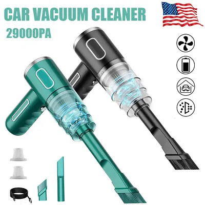 29000PA Cordless Hand Held Vacuum Cleaner Mini Portable Car Auto Home Wireless • $12.90