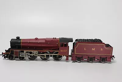 Hornby LMS Stanier Class 5 Steam Locomotive & Tender 4657 R842 OO Gauge - VGC • £40