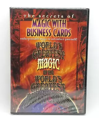 Magic With Busines Cards World's Greatest Magic  - New DVD • $19.99