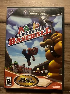 Mario Superstar Baseball: Best Seller (Nintendo GameCube 2005) CIB WITH INSERTS • $71.97