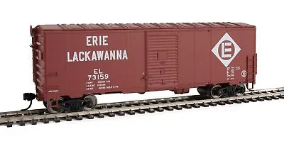 HO Scale - WALTHERS MAINLINE 910-1189 ERIE LACKAWANNA 40' AAR Modernized Boxcar • $54.40