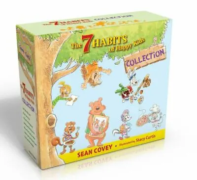 The 7 Habits Of Happy Kids Collection (Boxed Set) - 7 Books And Holder • $16.45