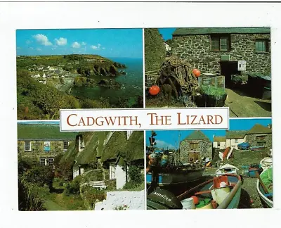 Cornwall Postcard Colour Photo  Of  Cadgwith The Lizard. • £1.15