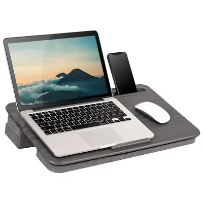 Laptop Desk Table Tray Lap Computer Support Cushion Bed Pillow Cushion Portable • $26.53