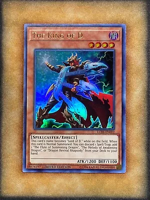 Yugioh The King Of D. LC06-EN002 Ultra Rare Limited Edition NM • $1.49