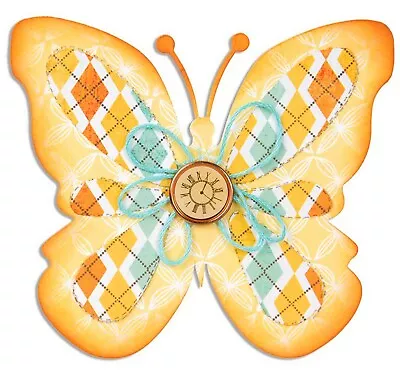 Sizzix Bigz Butterfly Die #A10120 Retail $22.99 Cuts Fabric!!! • $9.19