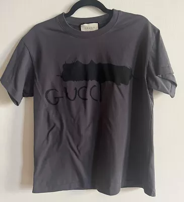 Gucci Extea Small Grey T Shirt • $99.99