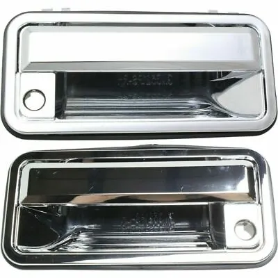 CHROME Outside Front Door Handles Set For 95-02 C/K 1500 Tahoe Yukon Suburban  • $25.23