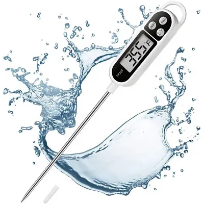 £3.42 • Buy Digital Food Meat Cooking Bbq Kitchen Instant Read Grill Probe Thermometer UK