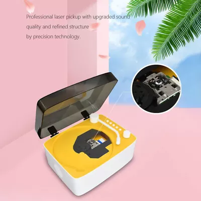 5V 2A Audio Player Speaker Portable DVD Player With Remote Control (Yellow) • $109.66