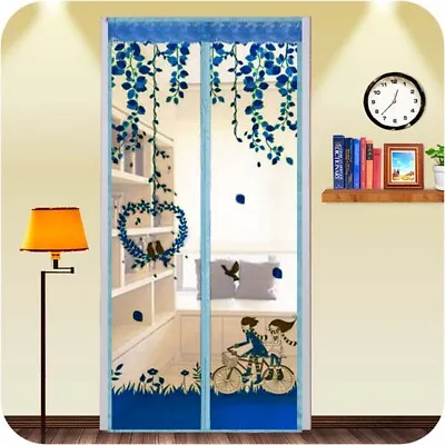 Magnetic Screen Door Mesh Curtain Durable Heavy Duty Mosquito Net Bug Hand Free~ • $12.99