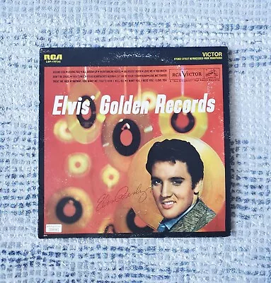 Authentic 1958 RCA Elvis Presley Hand Signed Autographed Album Lifetime COA • $1200