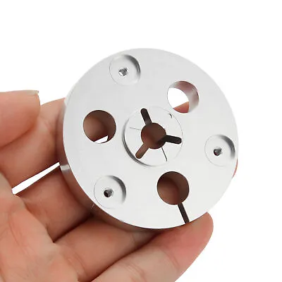 1/4 7 Inch Reel To Reel Tape Controller Nab Hub With Mounting Screws Silver NEW • £13.69