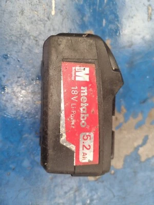 £25 • Buy Metabo Battery 18V 5.2Ah 
