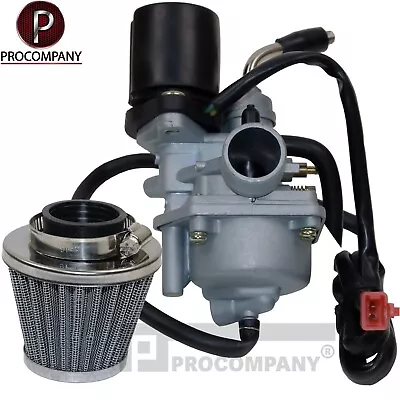$31.02 • Buy Carburetor & Air Filter For Eton Thunder 90 AXL90 Silver Series 90 TXL50 PZ19J