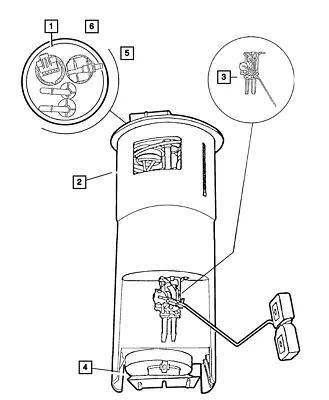 Genuine Mopar Fuel Level Unit Kit 5003959AC • $70.79