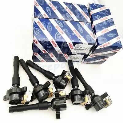 6X Ignition Coil Fits For BMW E36 E46 E39 E38 E53 323i 325i X5 0221504029 Bosch • $144.44