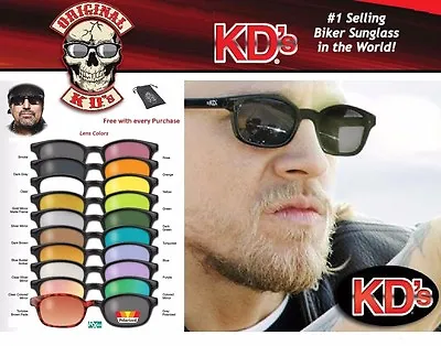 KD's Original Biker Riding Glasses Sunglasses -  • $10.99