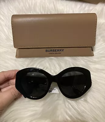 Brand New Authentic Burberry Cat  Eye Woman’s Sunglasses  B 4361 3001/87 • $219.99