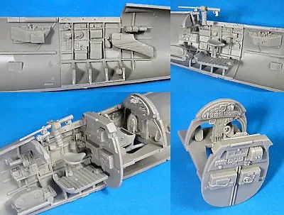 Vector VDS48-041 - Hs-126 Cockpit (for ICM Kits) 1/48 Scale • $44.95