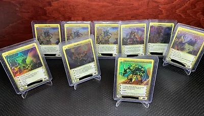 Rare Chaotic Card MIPEDIAN CREATURE Lot (9 Holo Cards) UNUSED CODES! • $16.92