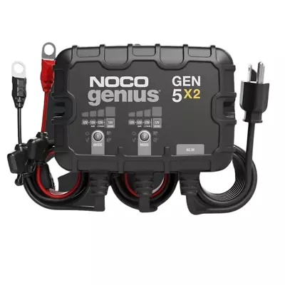 NOCO GEN5X2 12V 2 Bank - 10 Amp On-Board Battery Charger • $139.95