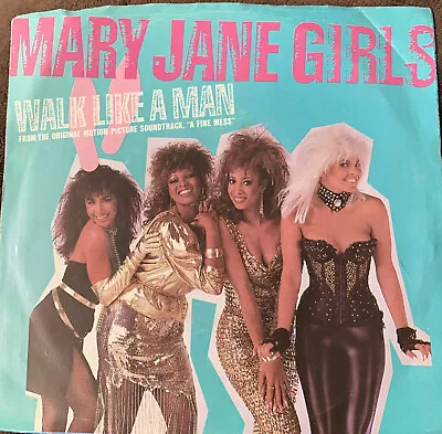 Mary Jane Girls Walk Like A Man 45 Picture Sleeve 1986 Funk Motown Rick James • $8.99